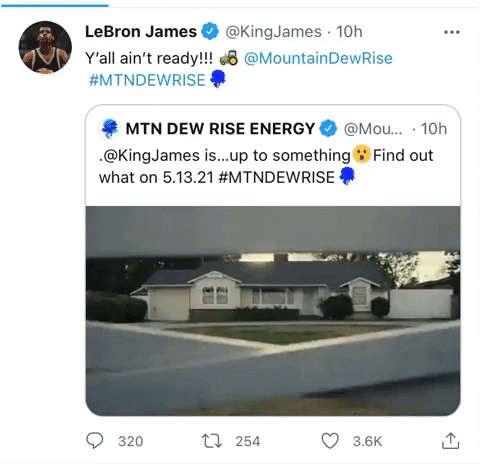 lebron mountain dew rise
