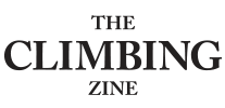 Logo for The Climbing Zine.
