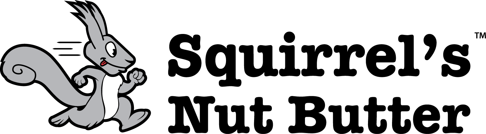 Logo for Squirrel's Nut Butter.