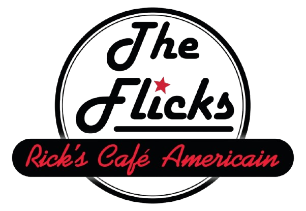 Logo for The Flicks.