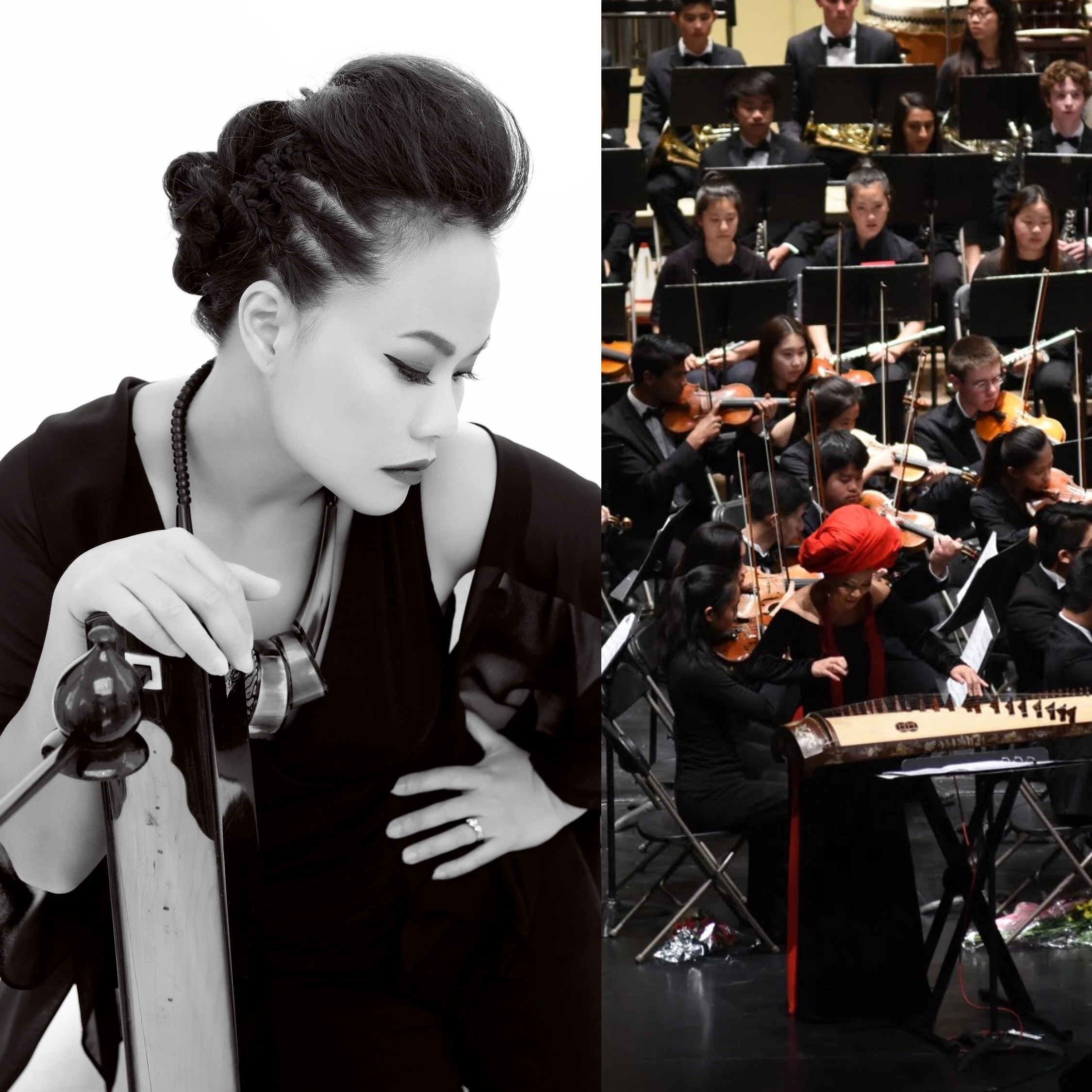 Van-Anh Vanessa Vo devoted her life-long passion and mastery of the dan tranh zither to the creation of distinctive music blended with a cultural essence that can only come from this unique Vietnamese instrument. Among her accomplishments are the 2009 Emmy® Award-winning soundtrack for the documentary “Bolinao 52”, which she co-composed and recorded, and the soundtrack for the Sundance best documentary and 2003 Academy Awards® nominee “Daughter from Danang”. Van-Anh also co-composed and recorded for the recent documentary “A Village Called Versailles.” Van-Anh graduated with distinction from the Vietnam Academy of Music. In 1995, Vân-Ánh won the championship title in the Vietnam National Đàn Tranh Competition, along with the first prize for best solo performance of modern folk music. In Hanoi, Vân-Ánh was an ensemble member of Vietnam National Music Theatre as well as a member of the traditional music group Đồng Nội Ensemble, which she founded and directed. She has since performed in more than fourteen countries and recorded many broadcast programs in and outside of Vietnam.