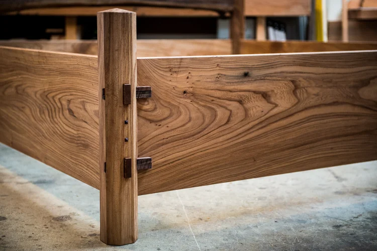 Joinery Detail - Bed Post