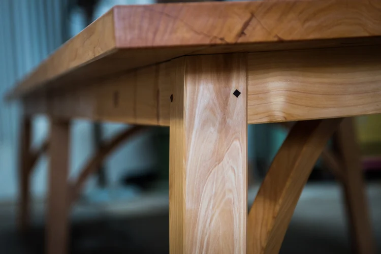 Cypress Table Joinery Detail