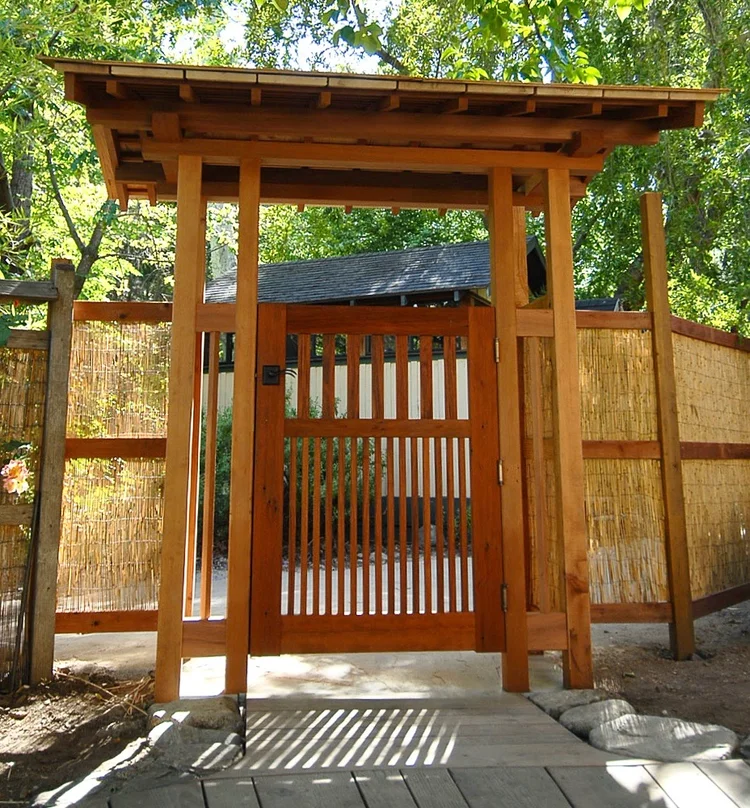 Tassajara Pool Gate