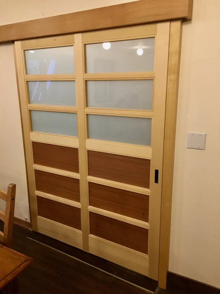 Green Gulch Dining Room Door