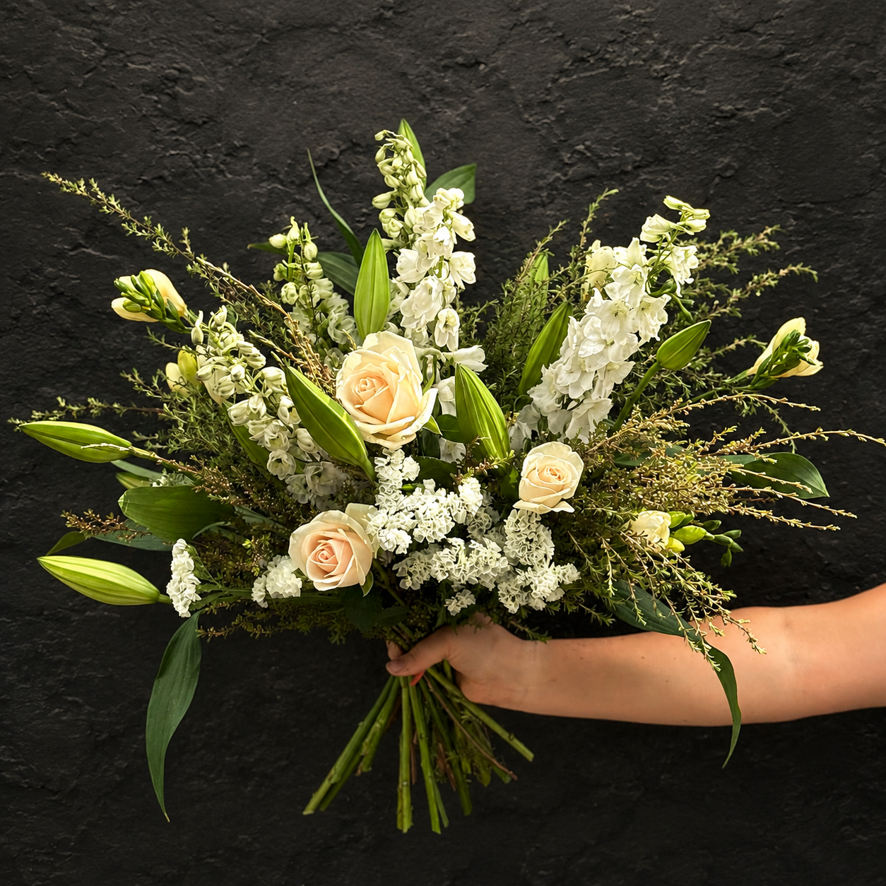 PAEKAKARIKI BOUQUET - WHITES AND GREENS