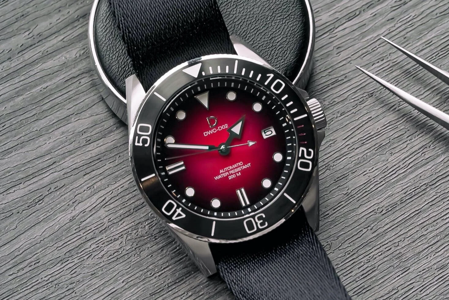 Dive Watch Mod Idea: The Ruby Red Mod 