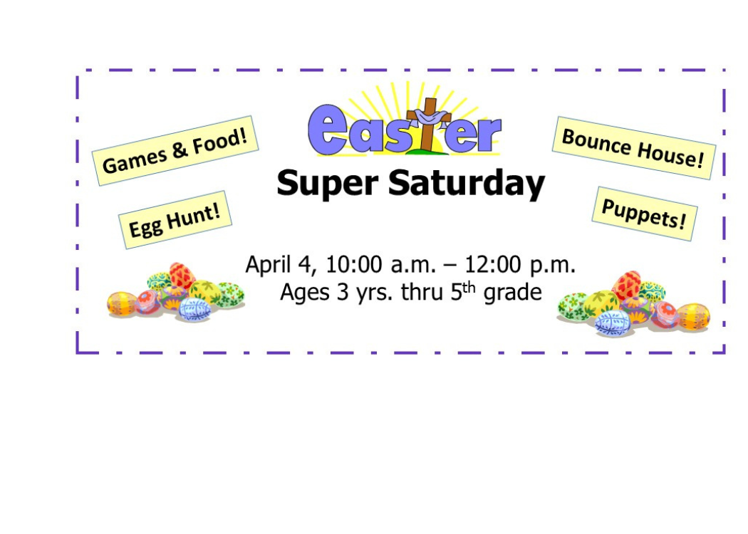 Easter Super Saturday