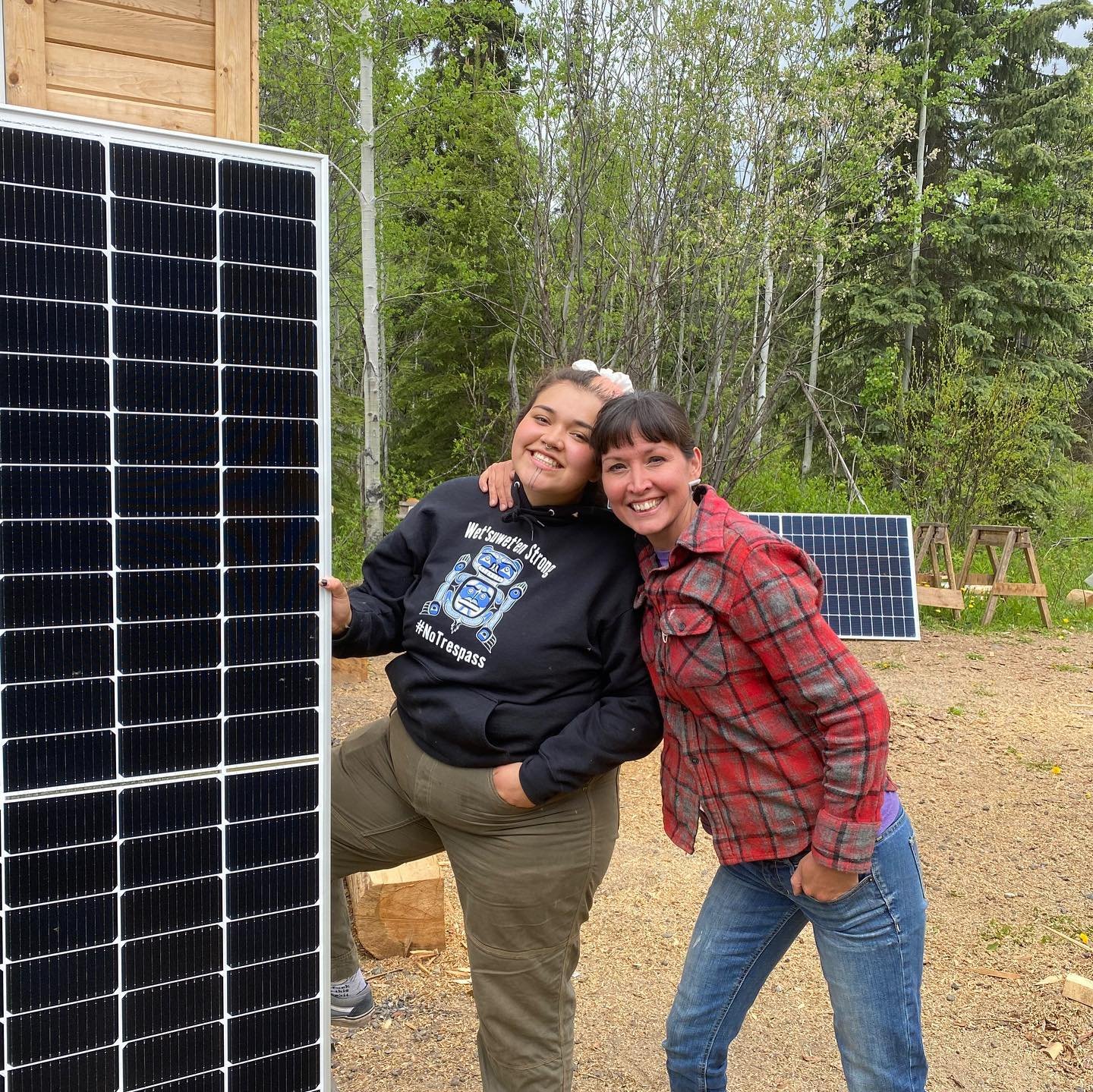 SOLARIZING WETSUWETEN  TERRITORY