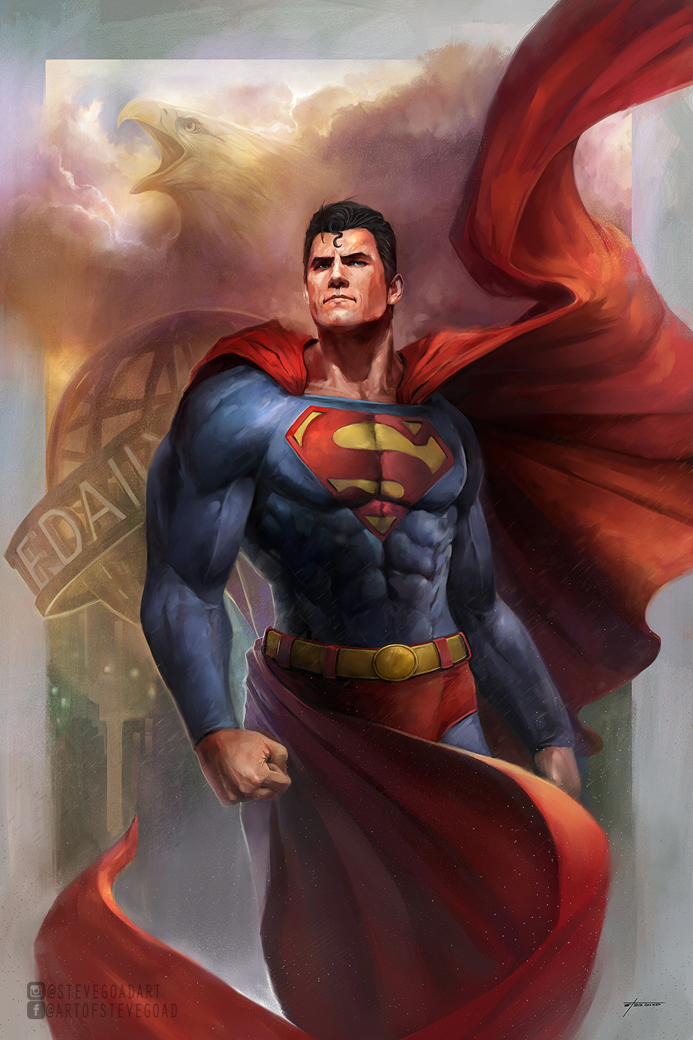 Superman Art — Art of Steve Goad