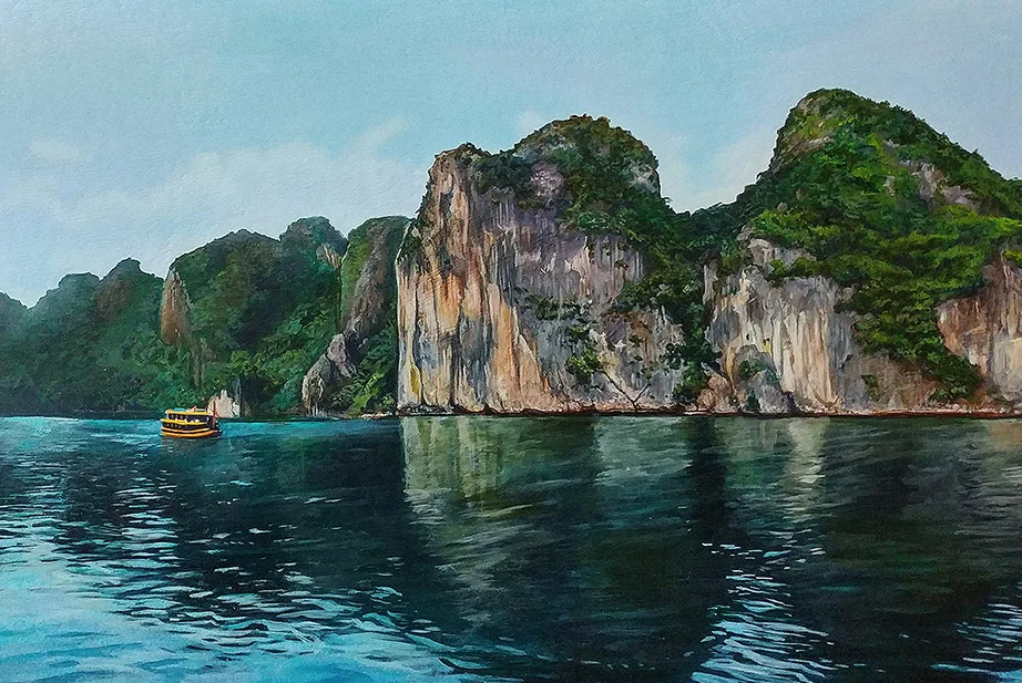 halong_bay_vietnamcloseup___acrylic_painting_by_stevegoad.jpg