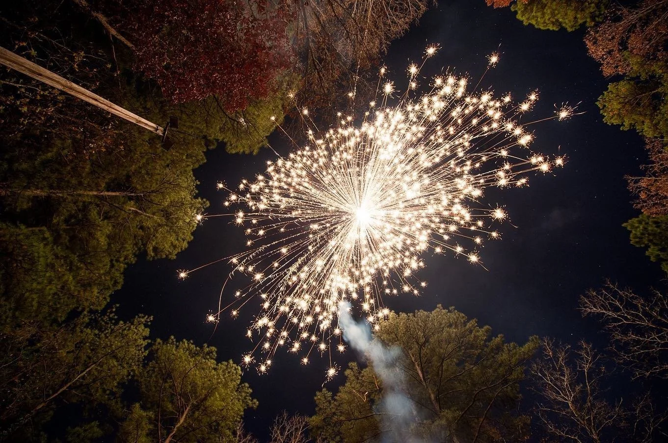 Some years ago, underneath the stars, we made some of our own.
