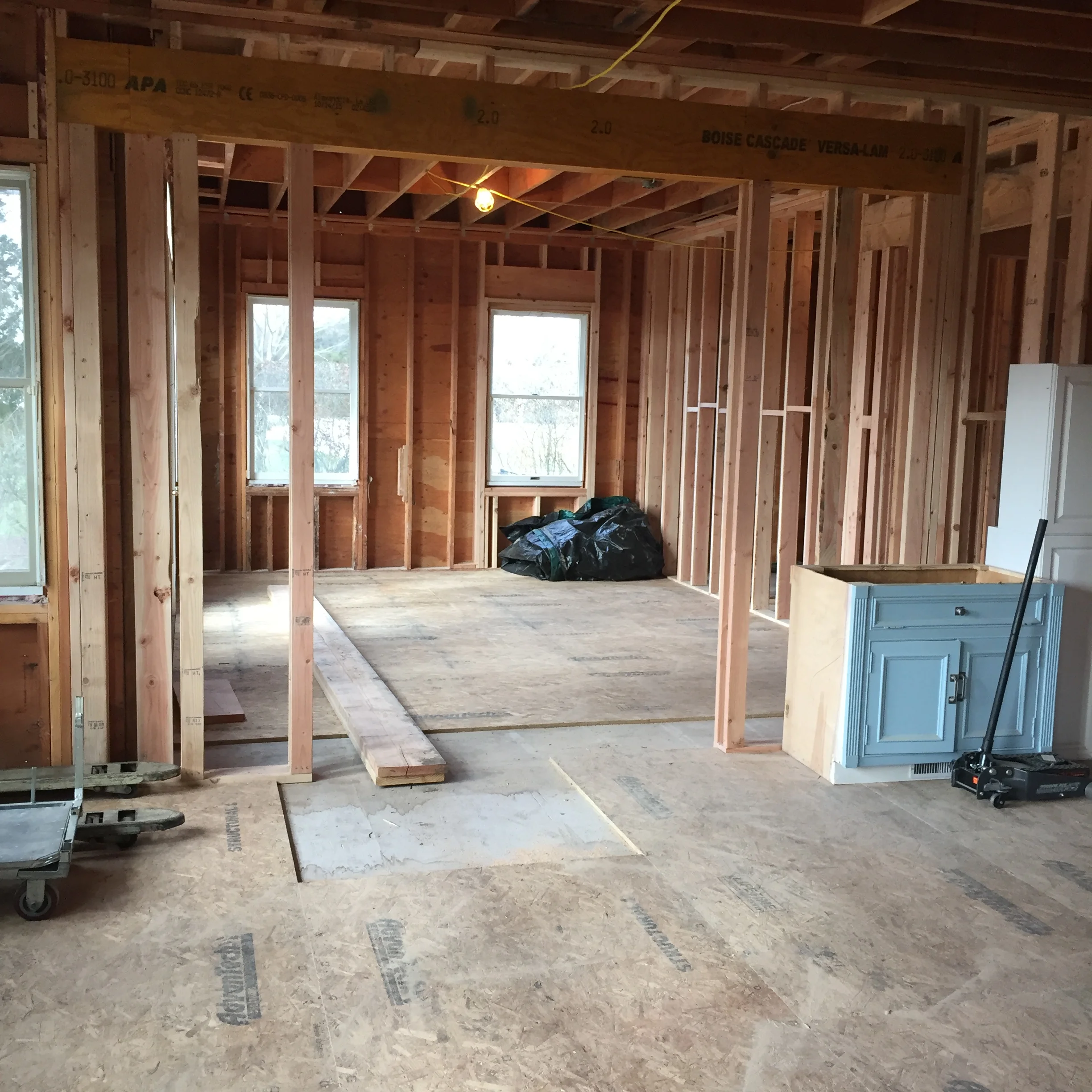 At this Connecticut renovation, we broke through to maximize the kitchen.