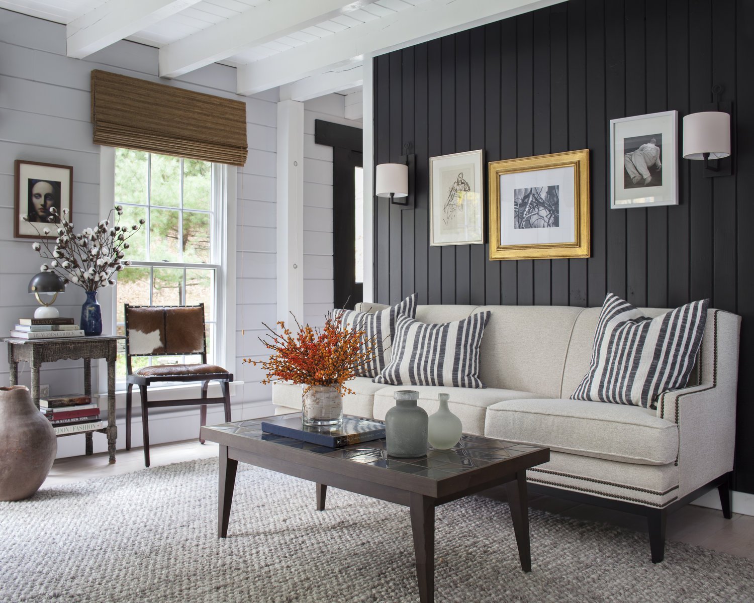Black Wood Paneled Accent Wall.jpeg