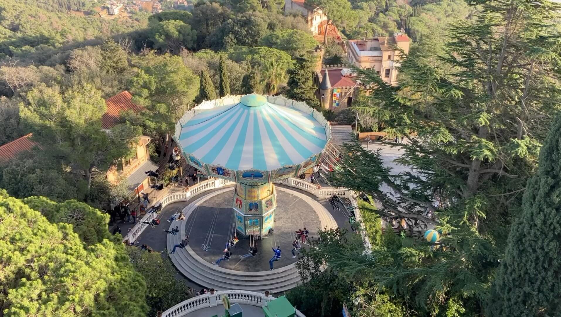 The highest point in Barcelona.