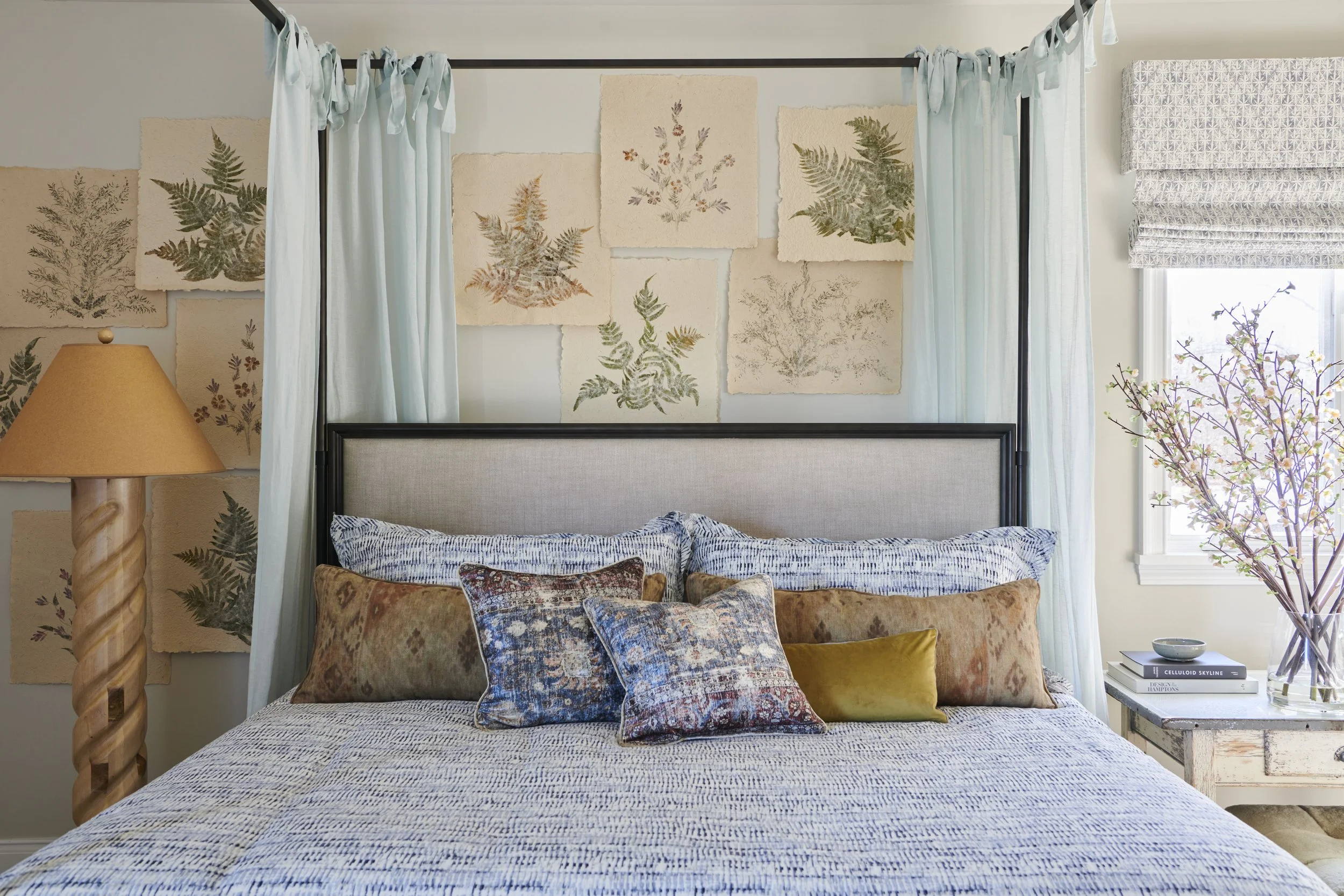Pattern Mixing Bedspread