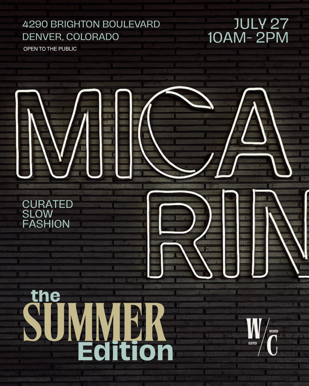 MICA RiNo - Summer Market - shopping