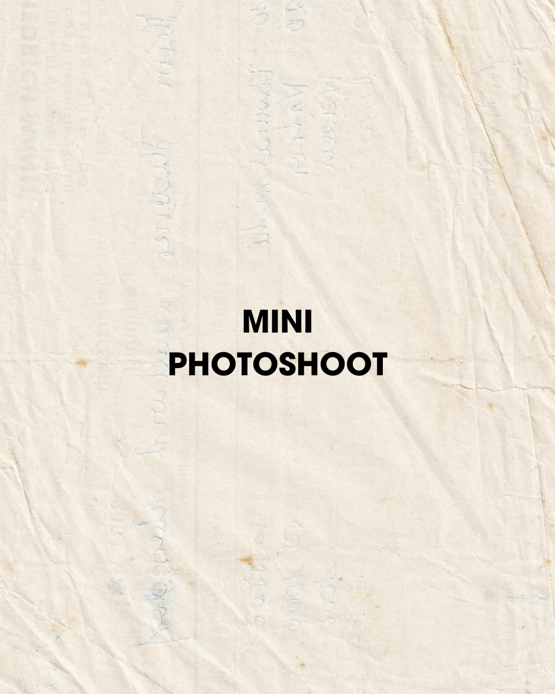 PORTRAIT PHOTOSHOOT SESSION