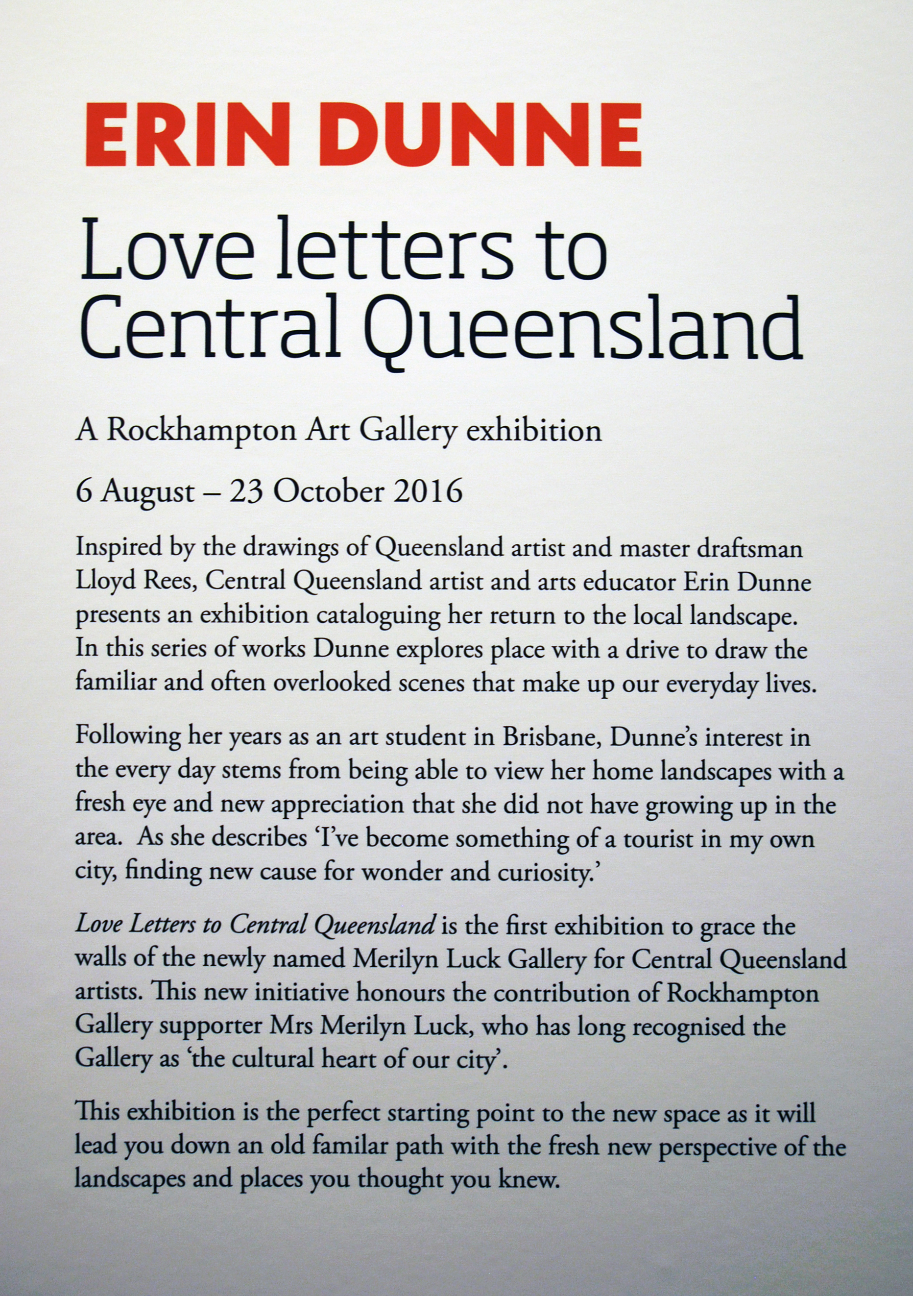 Love Letters to Central Queensland