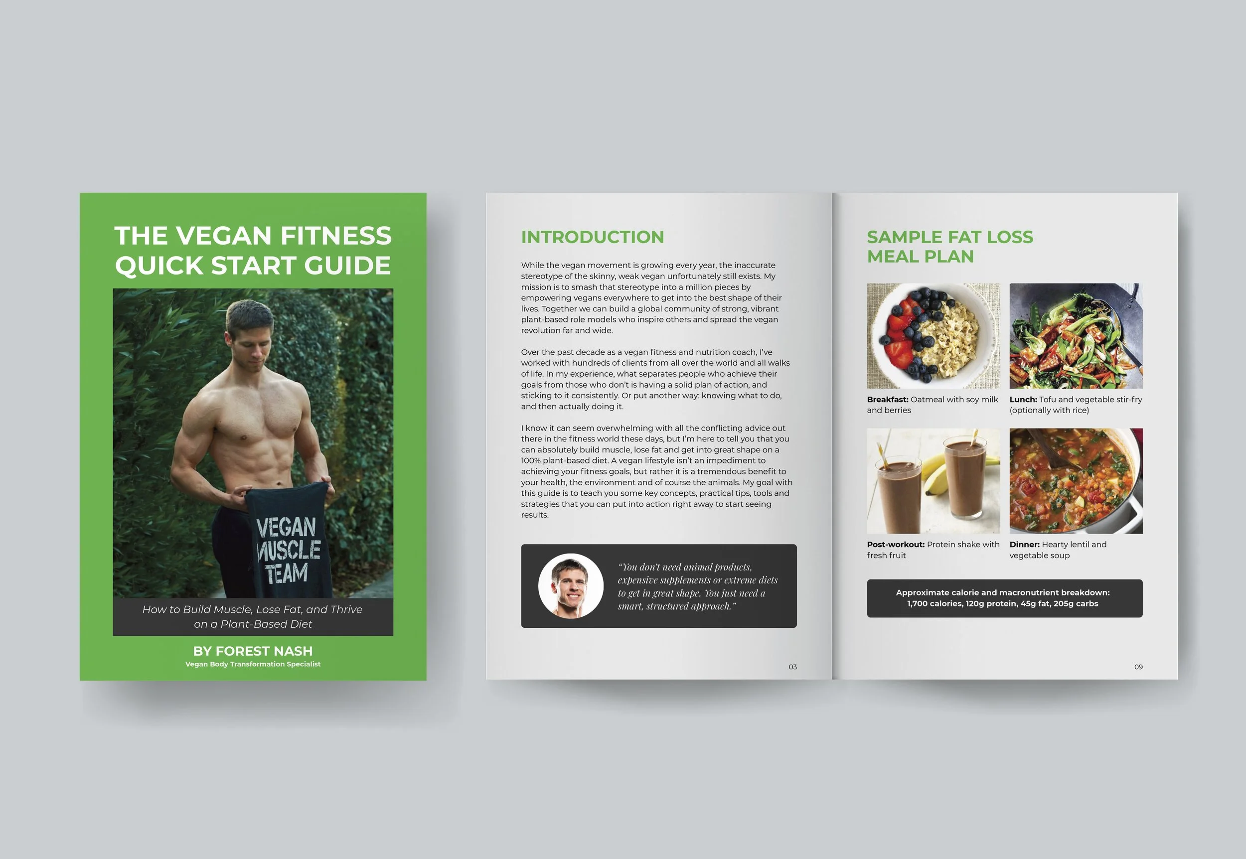 Vegan Fitness Quick Start Guide Ebook