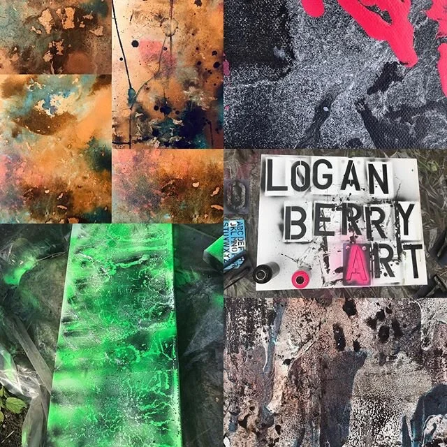 Paintings and prints for sale for #urbanartbrixton . Launching 4th/5th July. DM for more information
#loganberryart #artistsupportpledge #artistsupportartists #abstractpainting #monoprint #westnorwoodfeast @urbanartbrixton