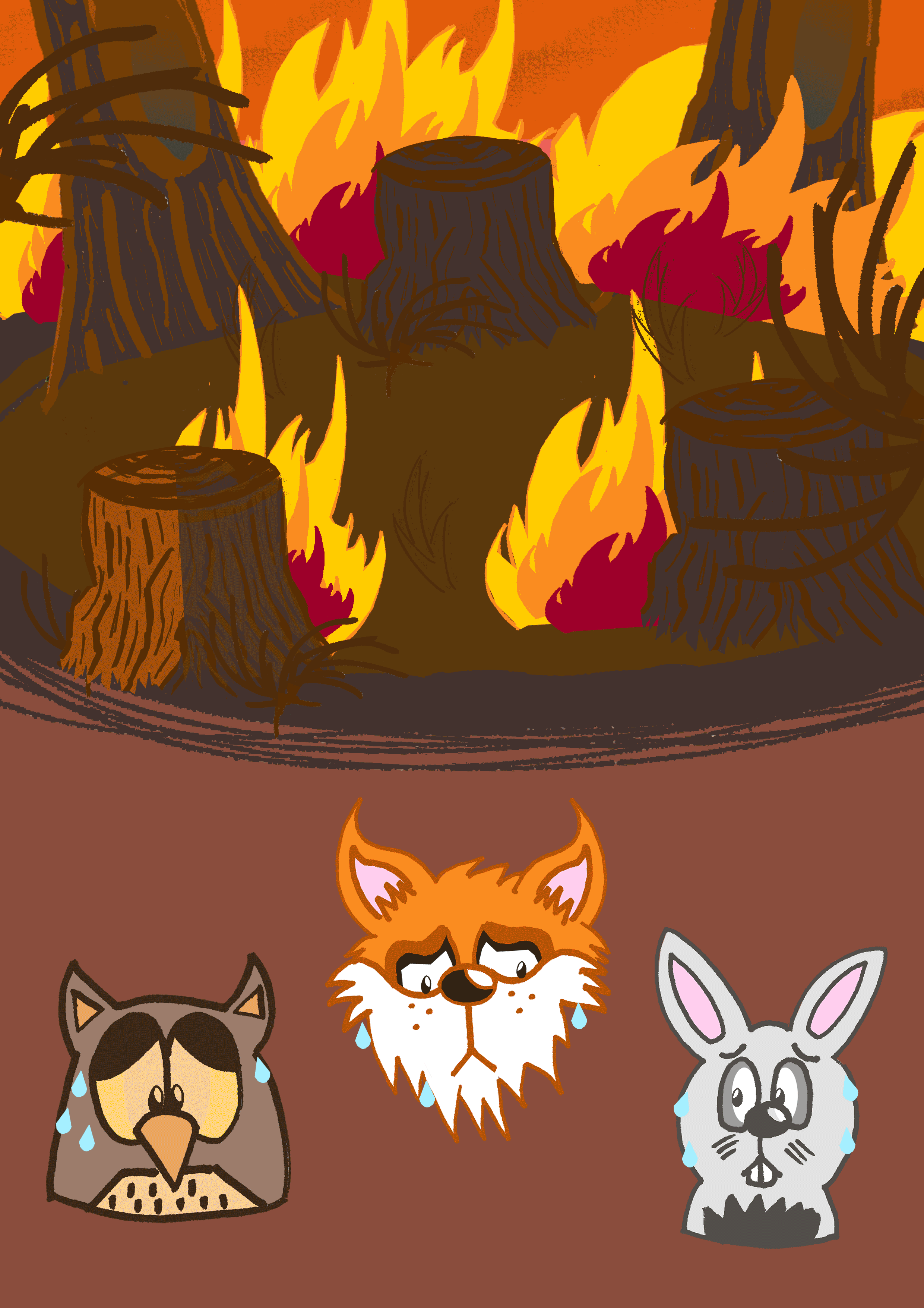 pix Forest Fire Anime Gif forest animals gifs and animation