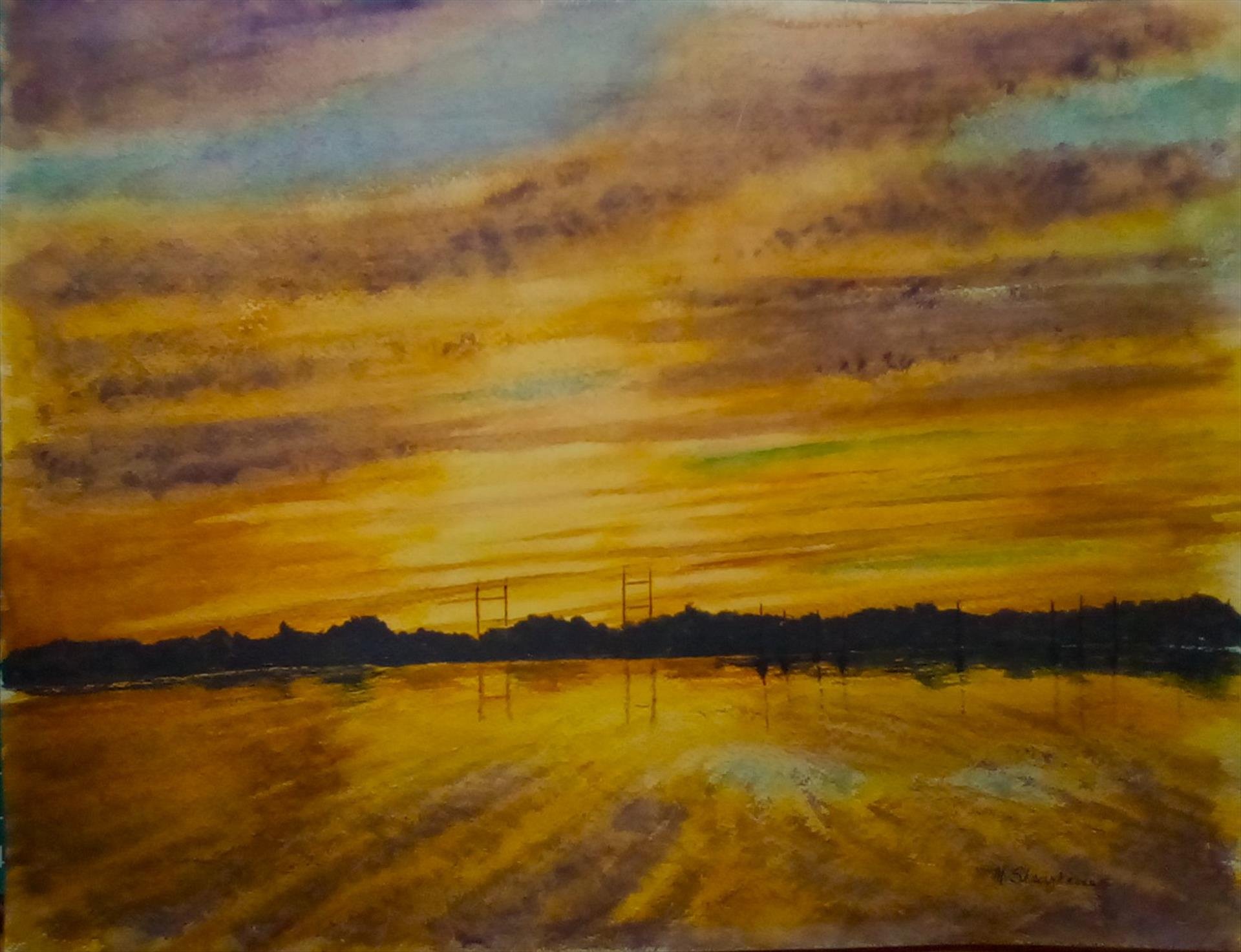 Marianne Shaughnessy, Harbor Sunset