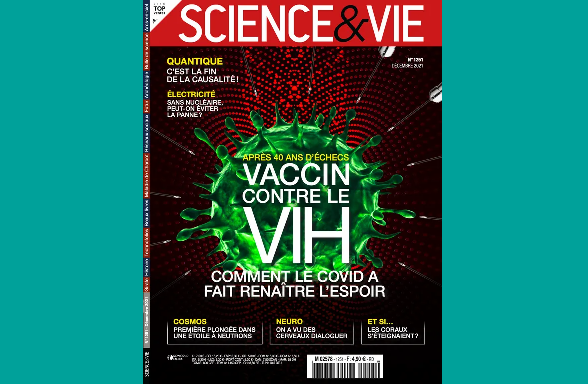 PrEPVacc featured in December 2021 'Science et Vie' magazine cover story