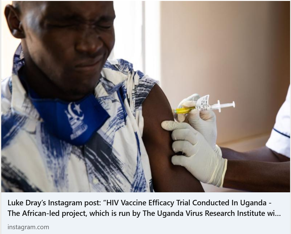 Getty photographer visits PrEPVacc site at Masaka