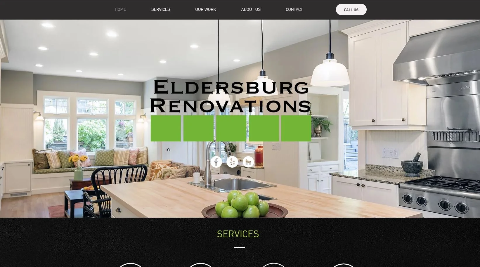 Website Design Spotlight: Eldersburg Renovations