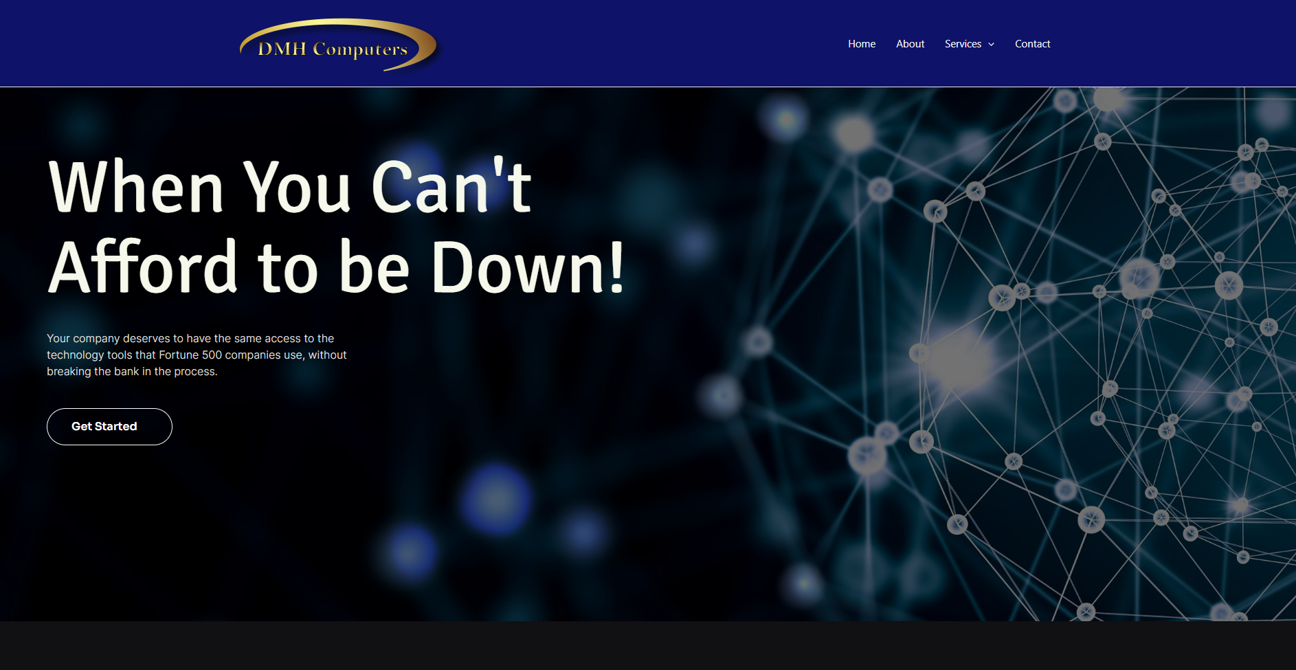 Website Spotlight: DMH Computers