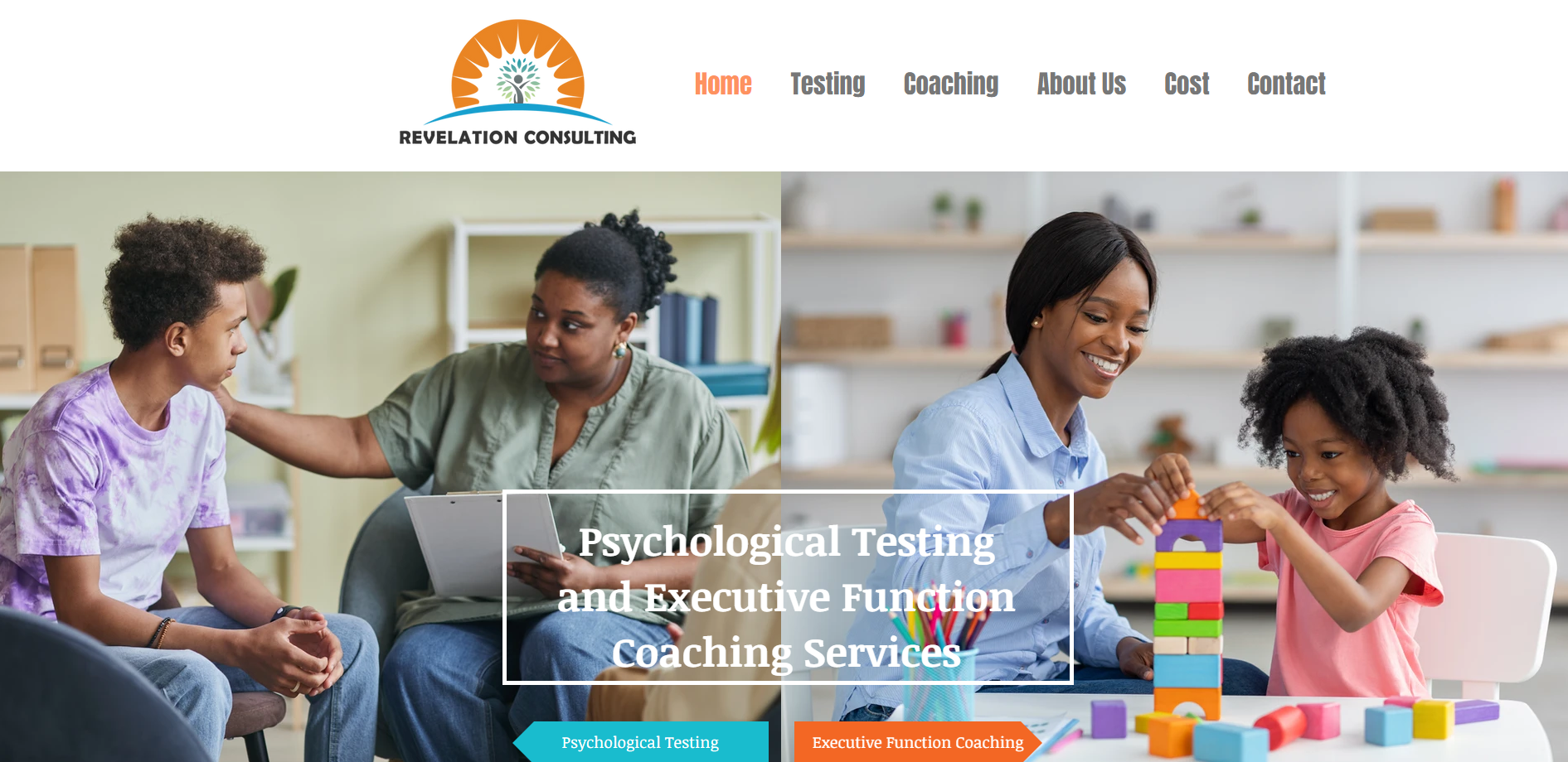 Client Spotlight: Revelation Consulting Logo and Website Design
