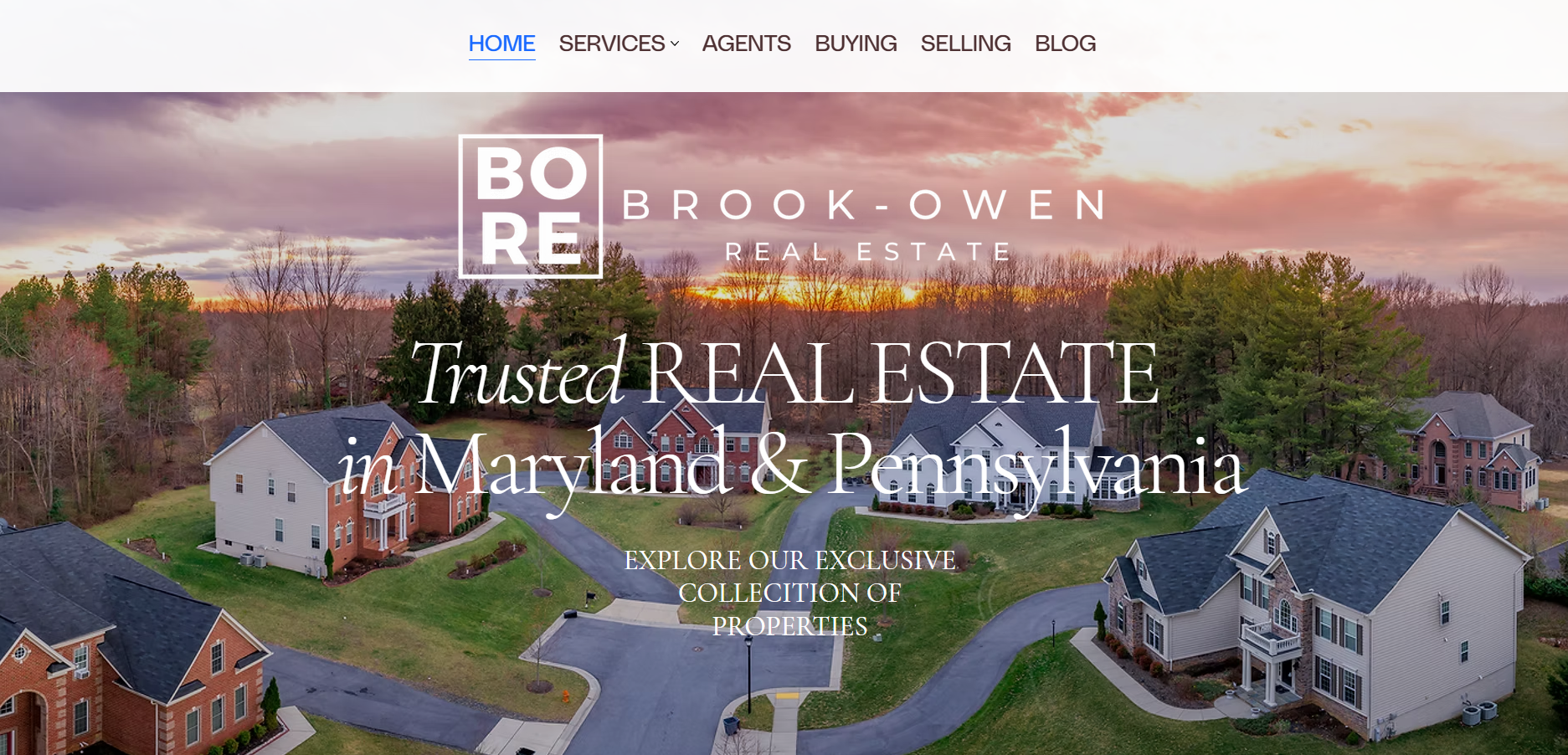 Designing the Brook-Owen Real Estate Website: Building a Local Brand That Feels Like Home