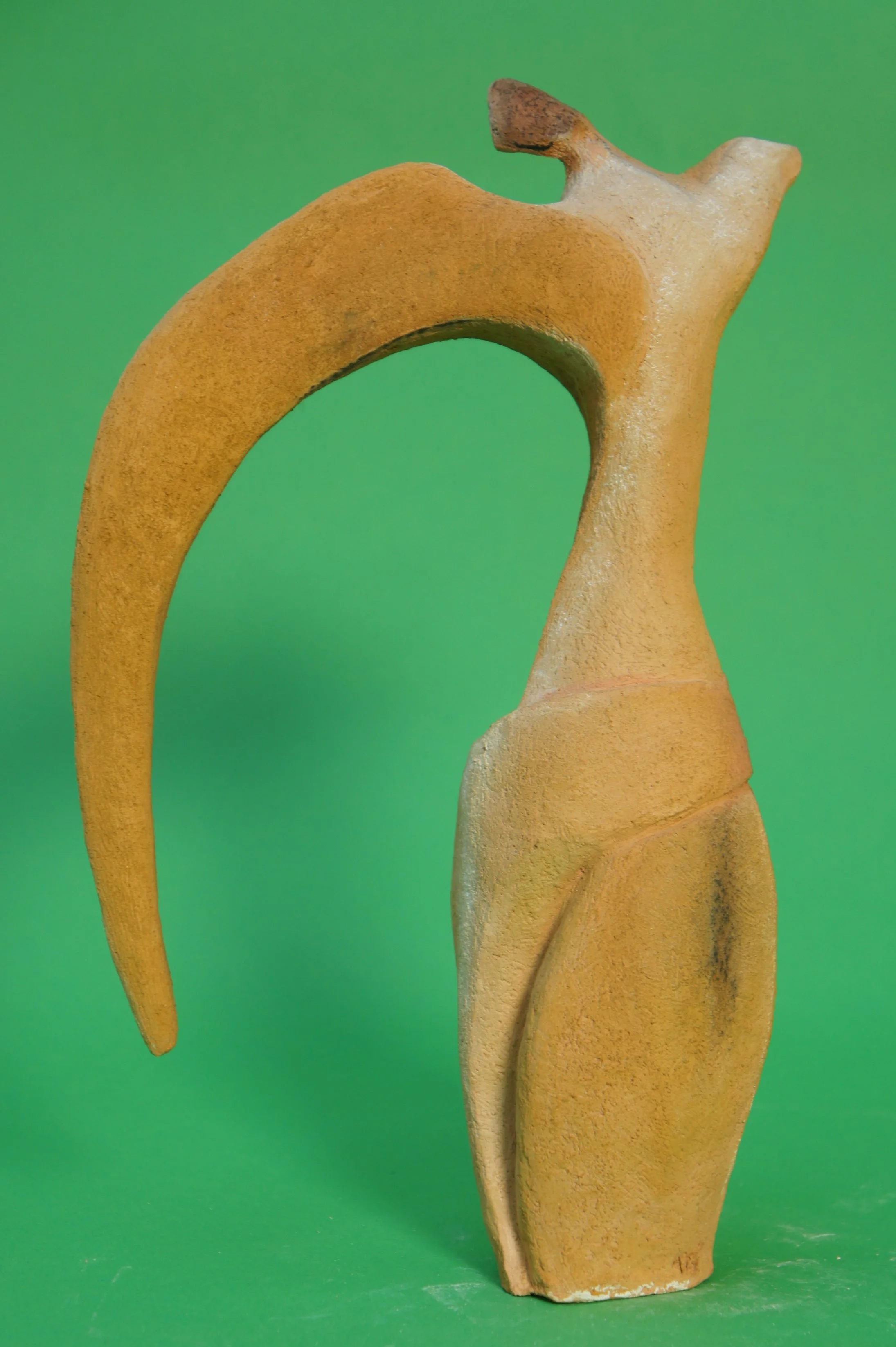 Elégante, terre cuite, 31x19x10cm