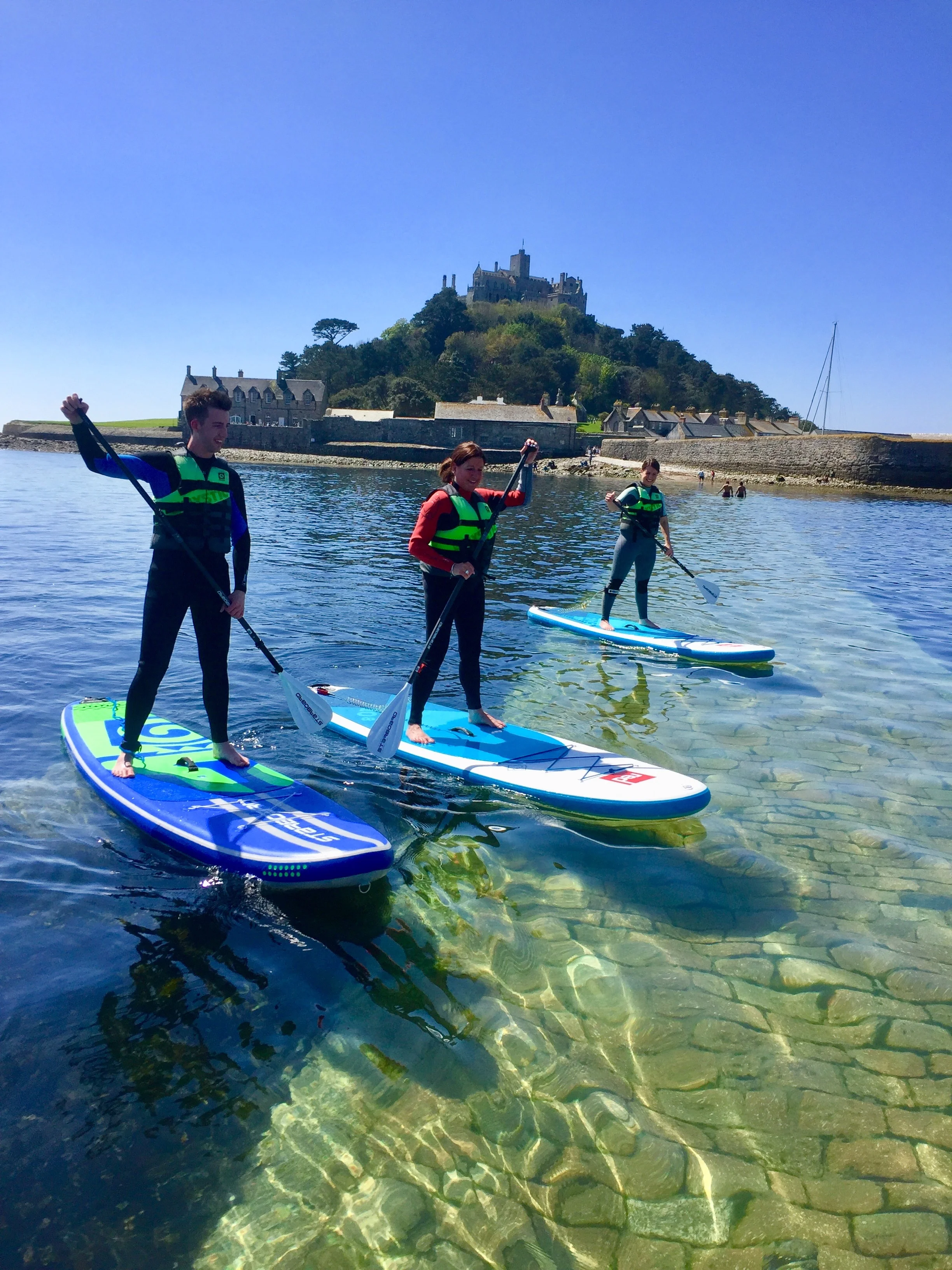 Stand Up Paddleboard rental Marazion, Penzance, Hayle from Ocean High