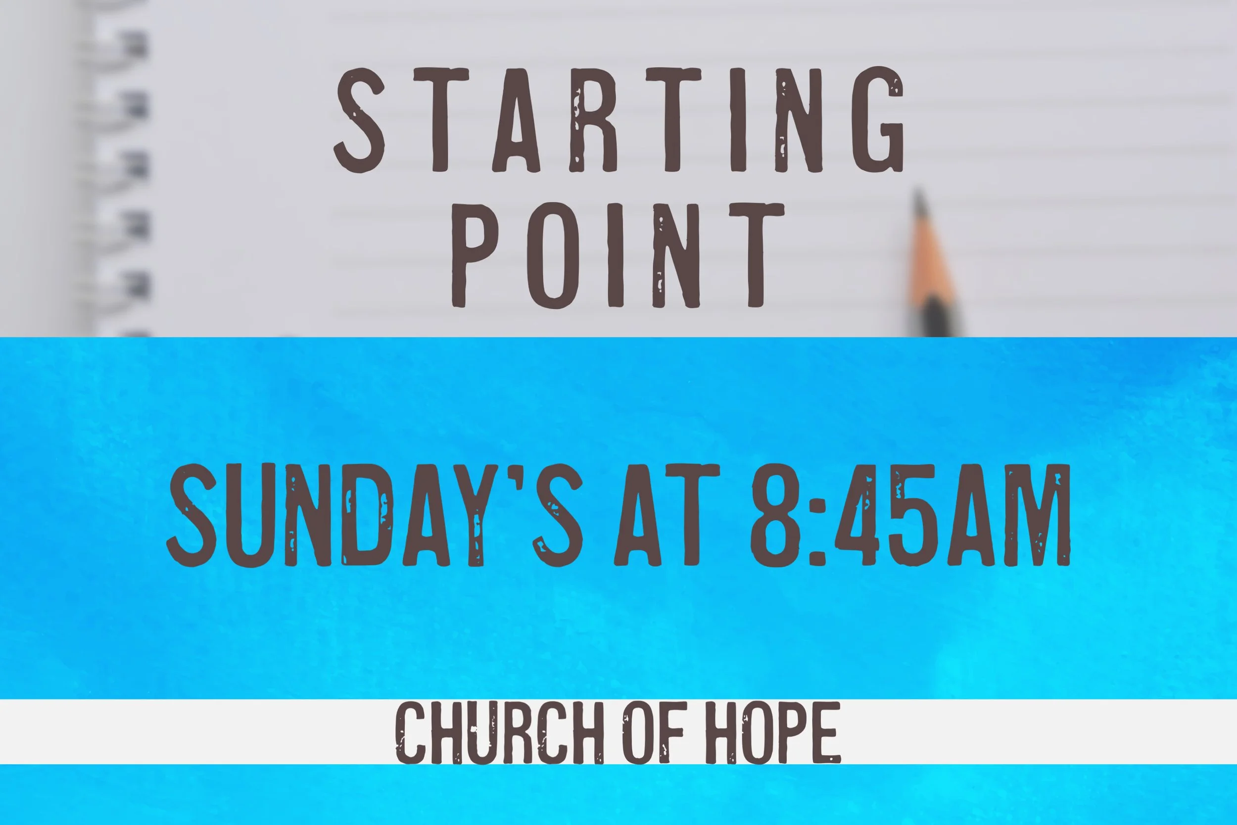 Starting Point Class 