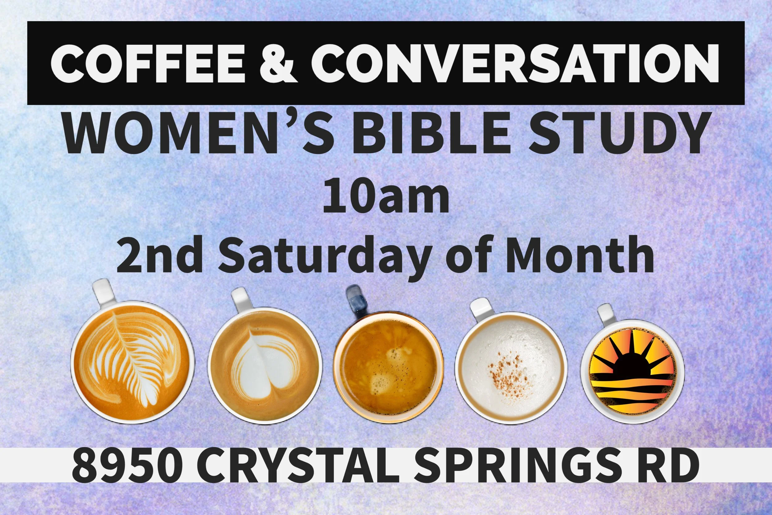 Coffee &amp; Conversation Women's Bible Study