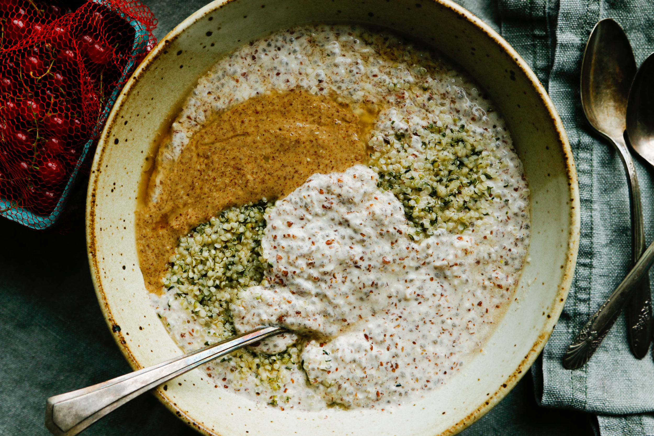 Grain Free Overnight Seed Pudding