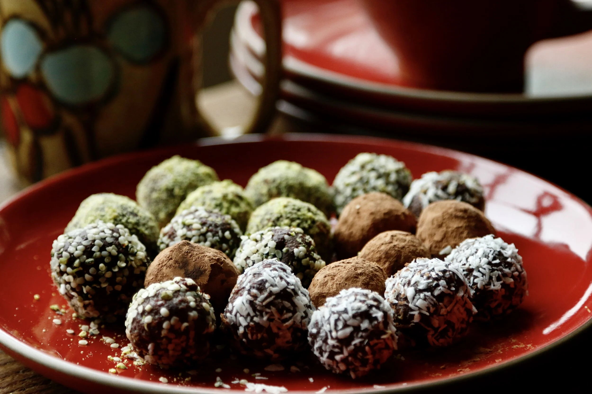 Raw Vegan Chocolate Truffles