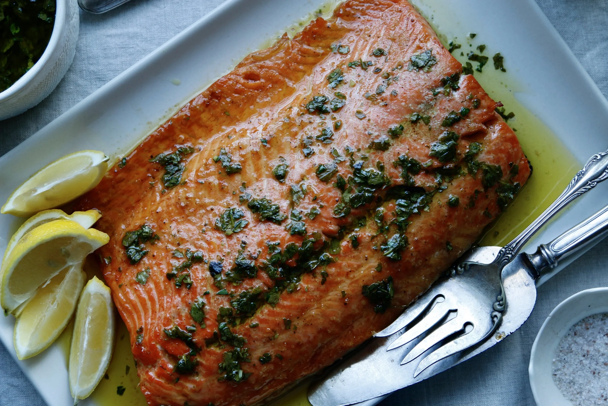 Simple Roasted Salmon