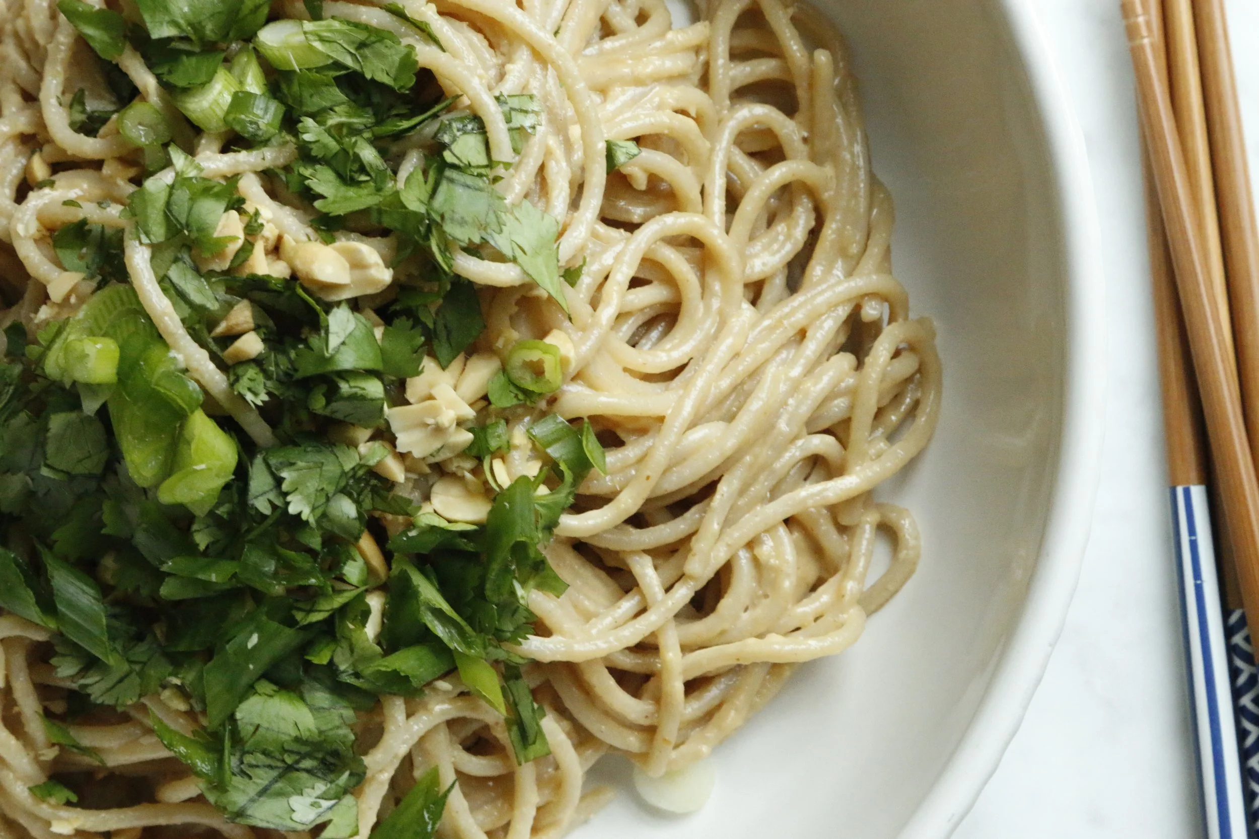 Creamy Sesame-Peanut Noodles