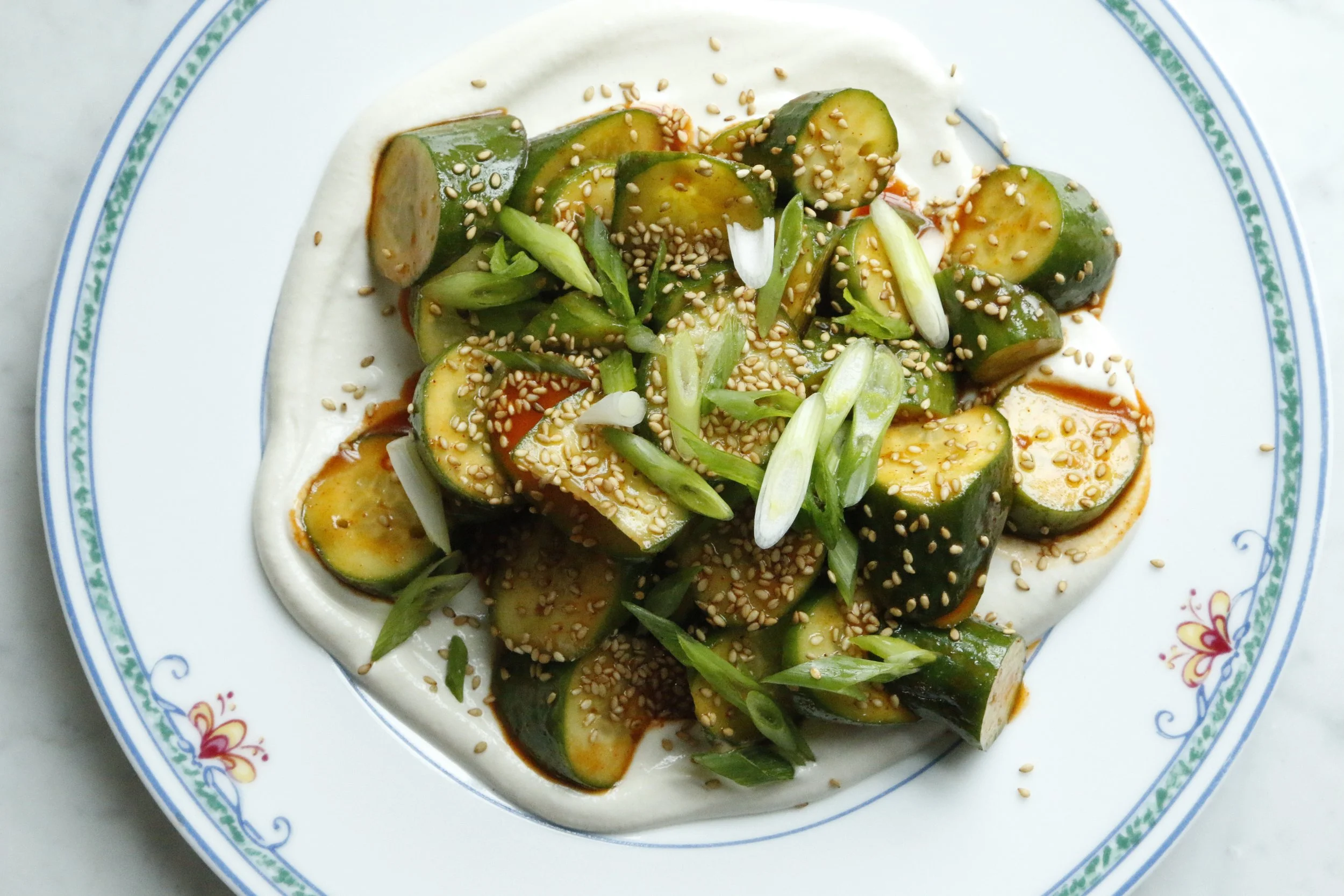 Gochujang Cucumber Salad