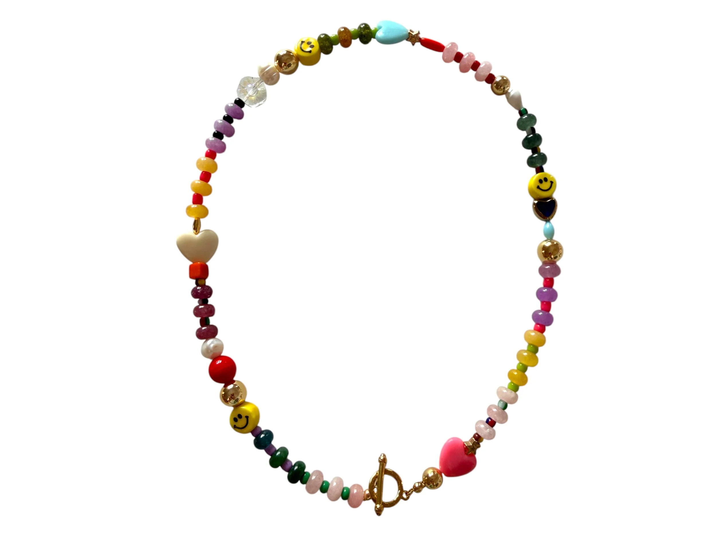 crystal bead necklace