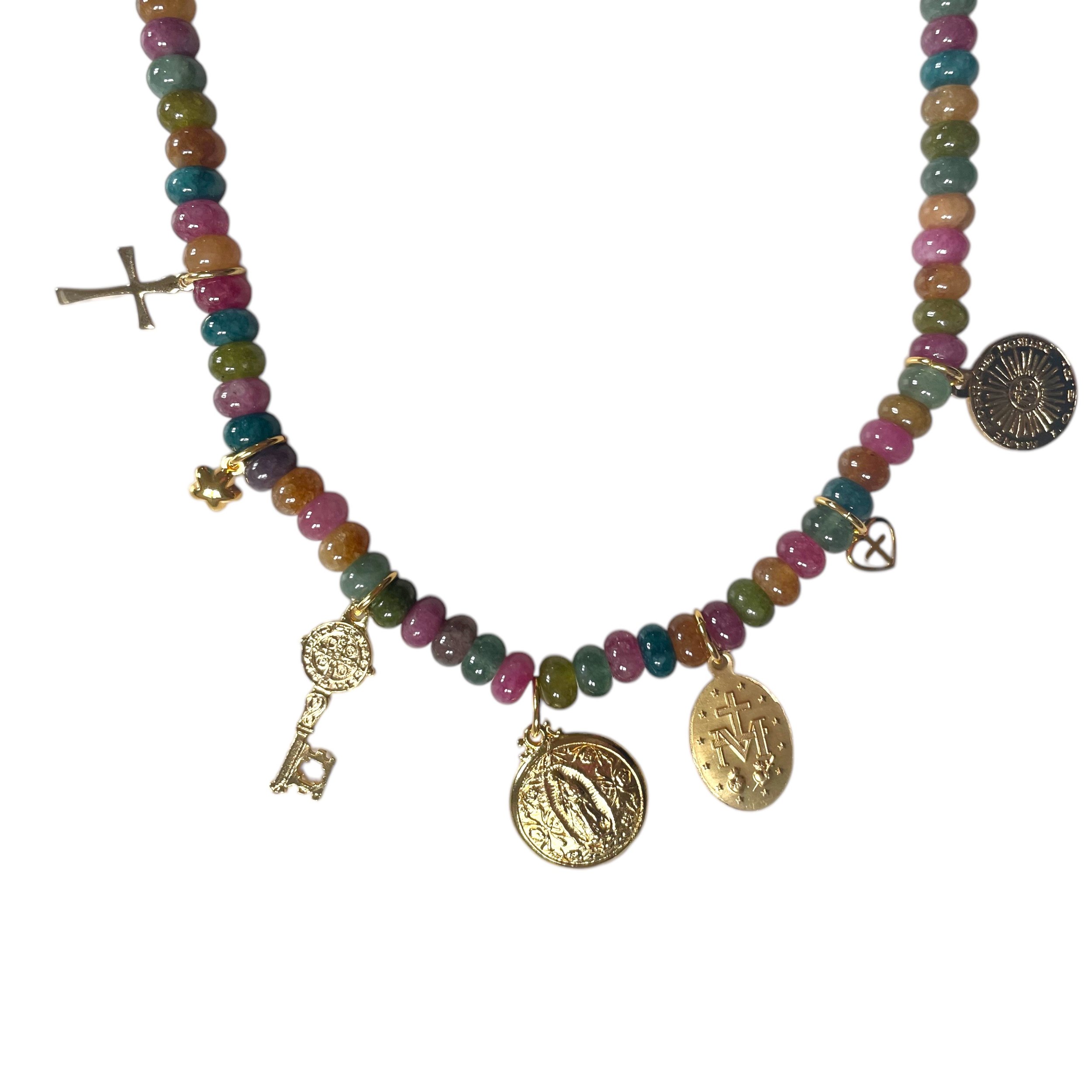 Holy Mucha Suerte Necklace