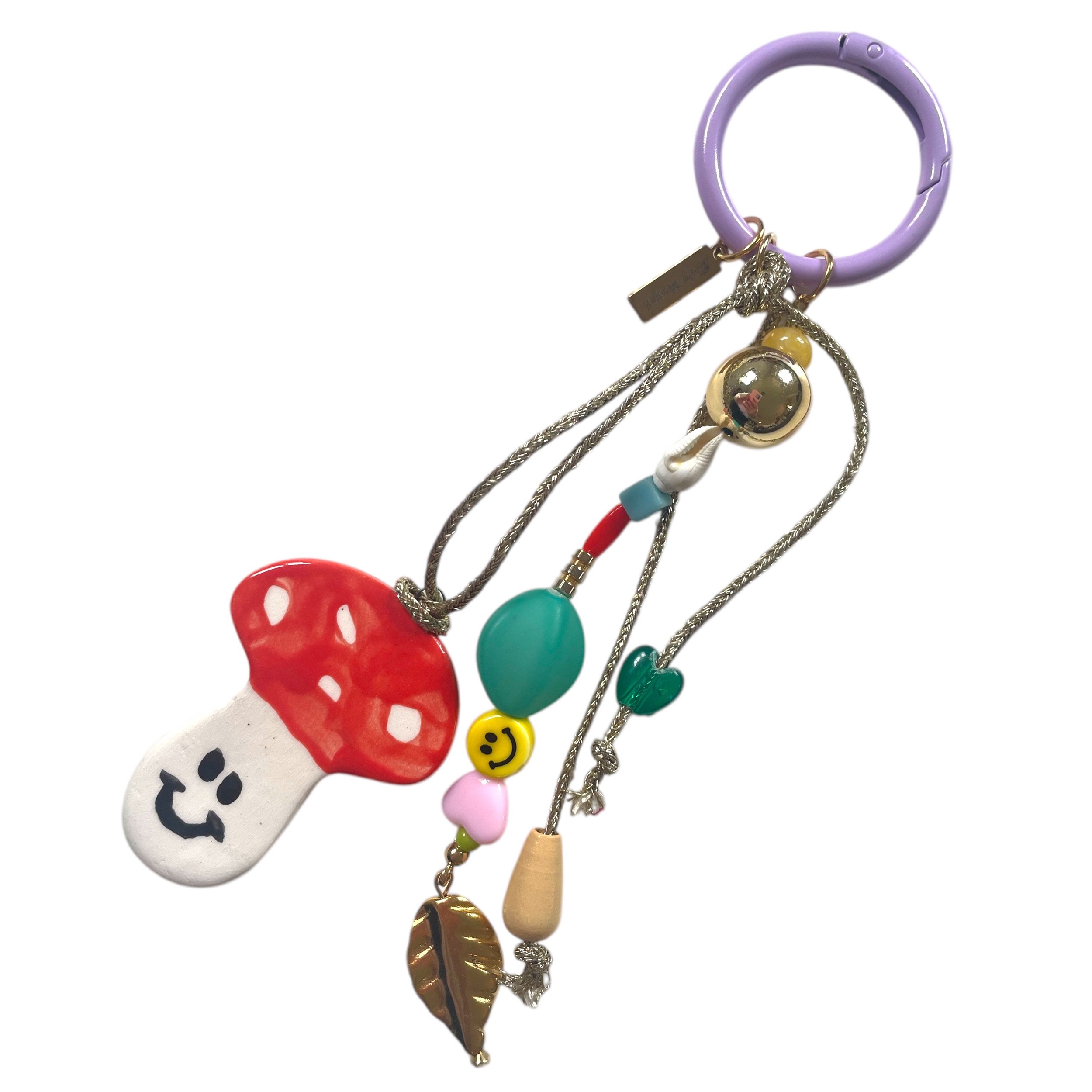 Amanita bag charm