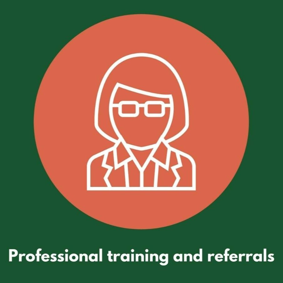 Professional training and referrals