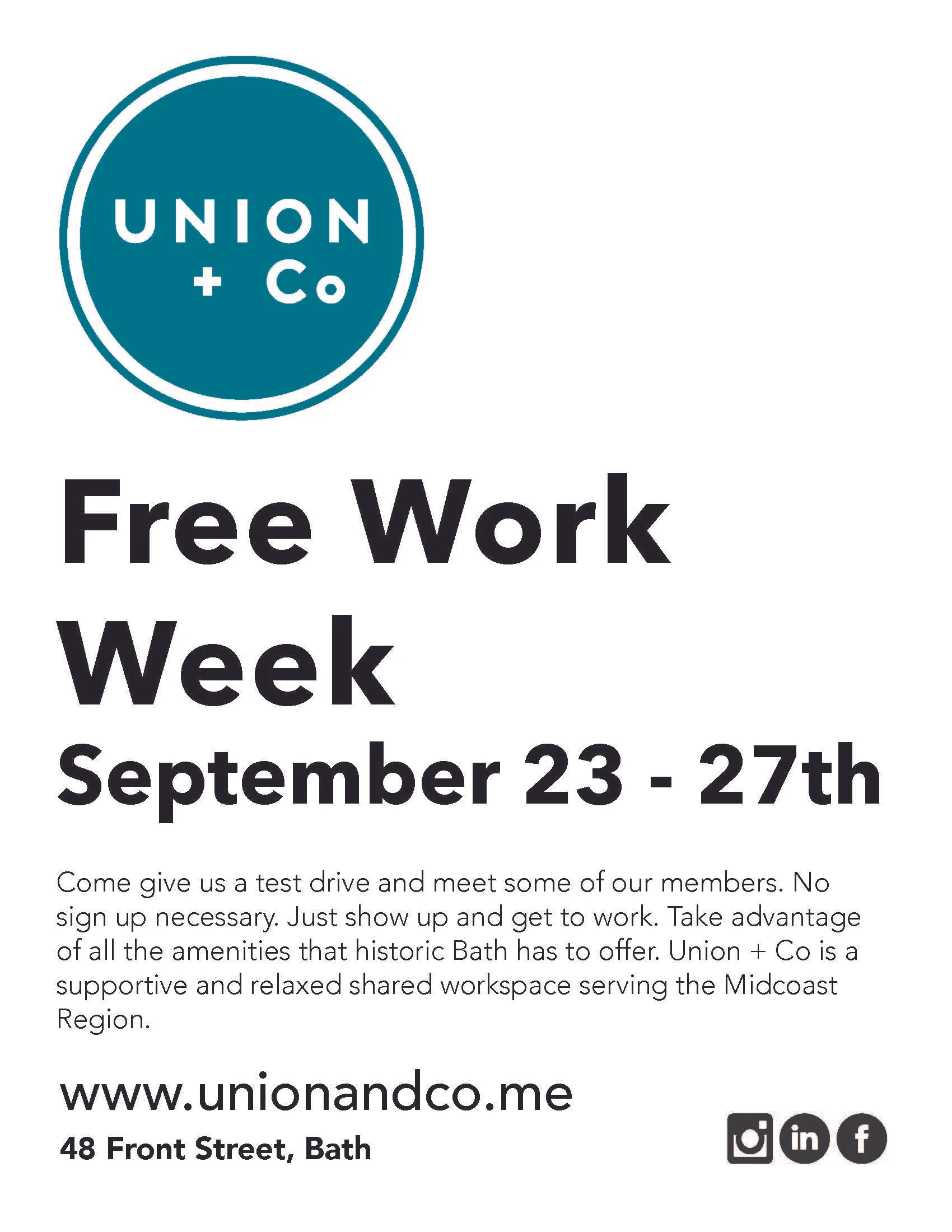 FREE Work Week