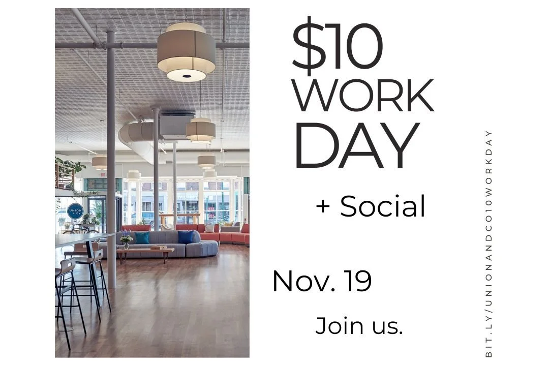 $10 Work Day at Union + Co