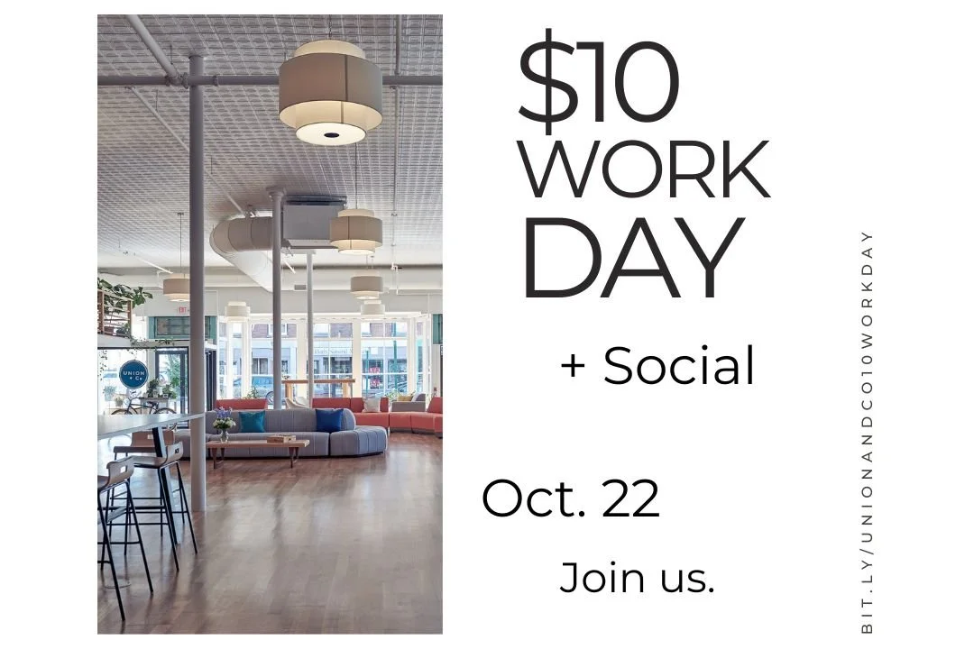$10 Work Day at Union + Co