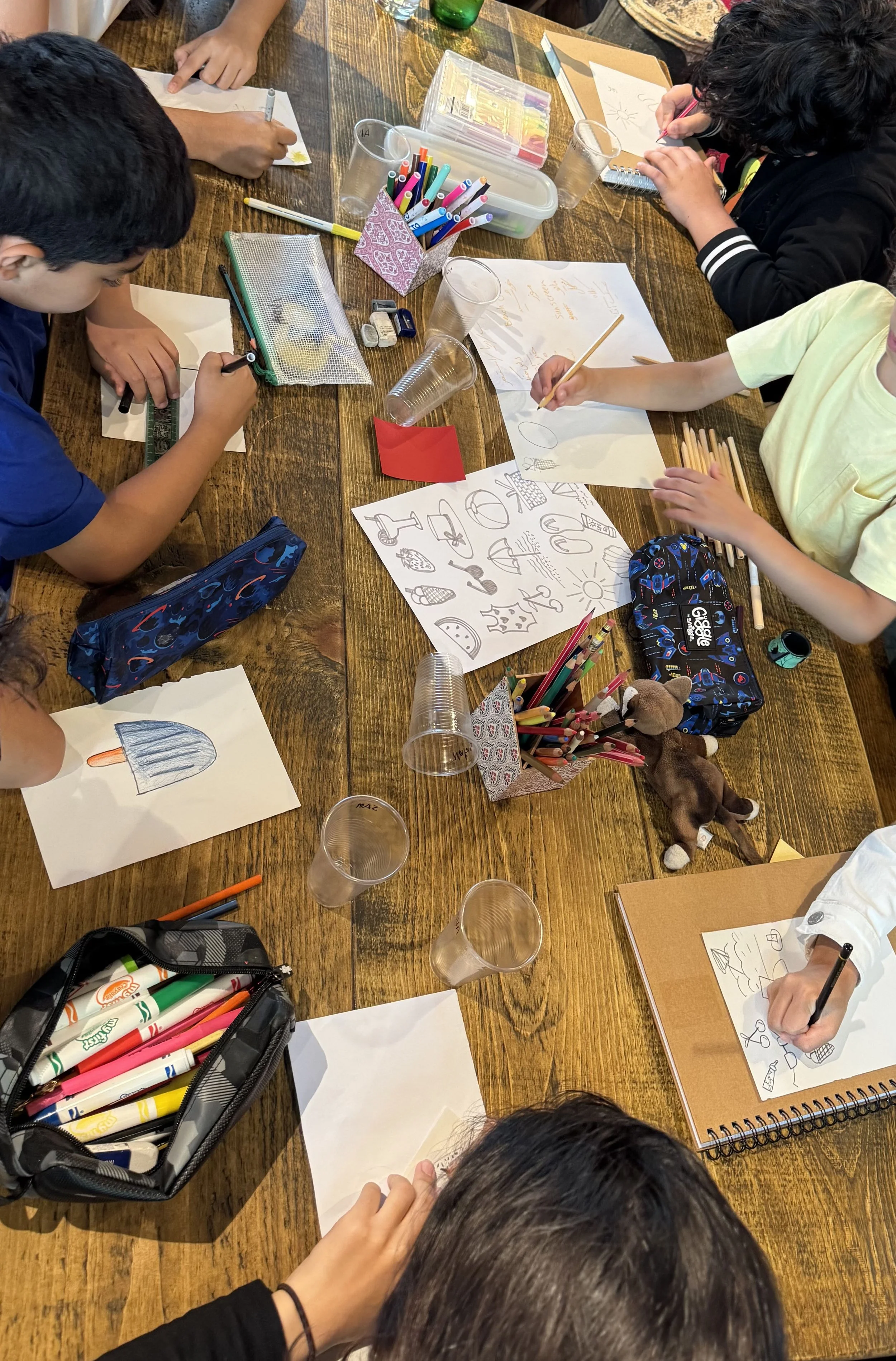 Designing and leading Summer workshops at Bergamote cafe.JPG